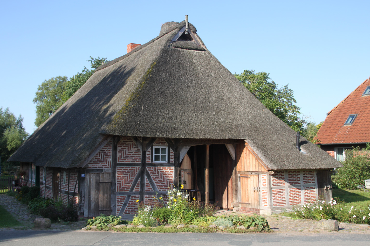 Reetdachhaus in Radegast