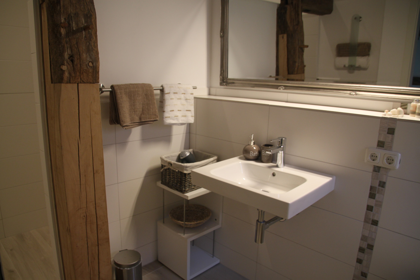 Badezimmer in einer unserer Ferienwohnungen